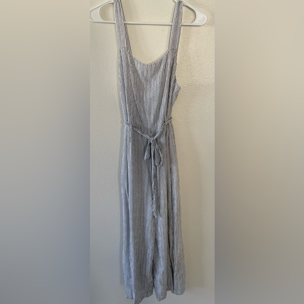 American Eagle Striped Jumpsuit